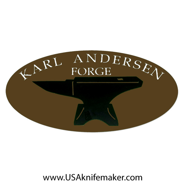 Metal Shop Sign - "YOUR NAME" Forge w/Black Anvil - *PERSONALIZED-Dark Brown