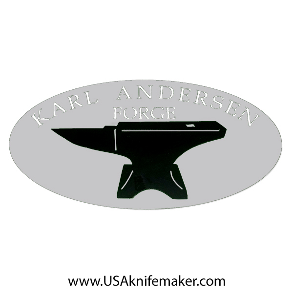 Metal Shop Sign - "YOUR NAME" Forge w/Black Anvil - *PERSONALIZED-Ford Gray