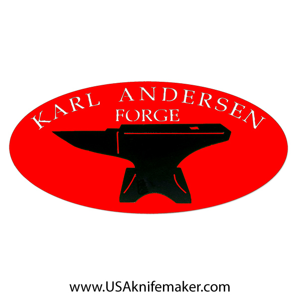 Metal Shop Sign - "YOUR NAME" Forge w/Black Anvil - *PERSONALIZED-Safety Red