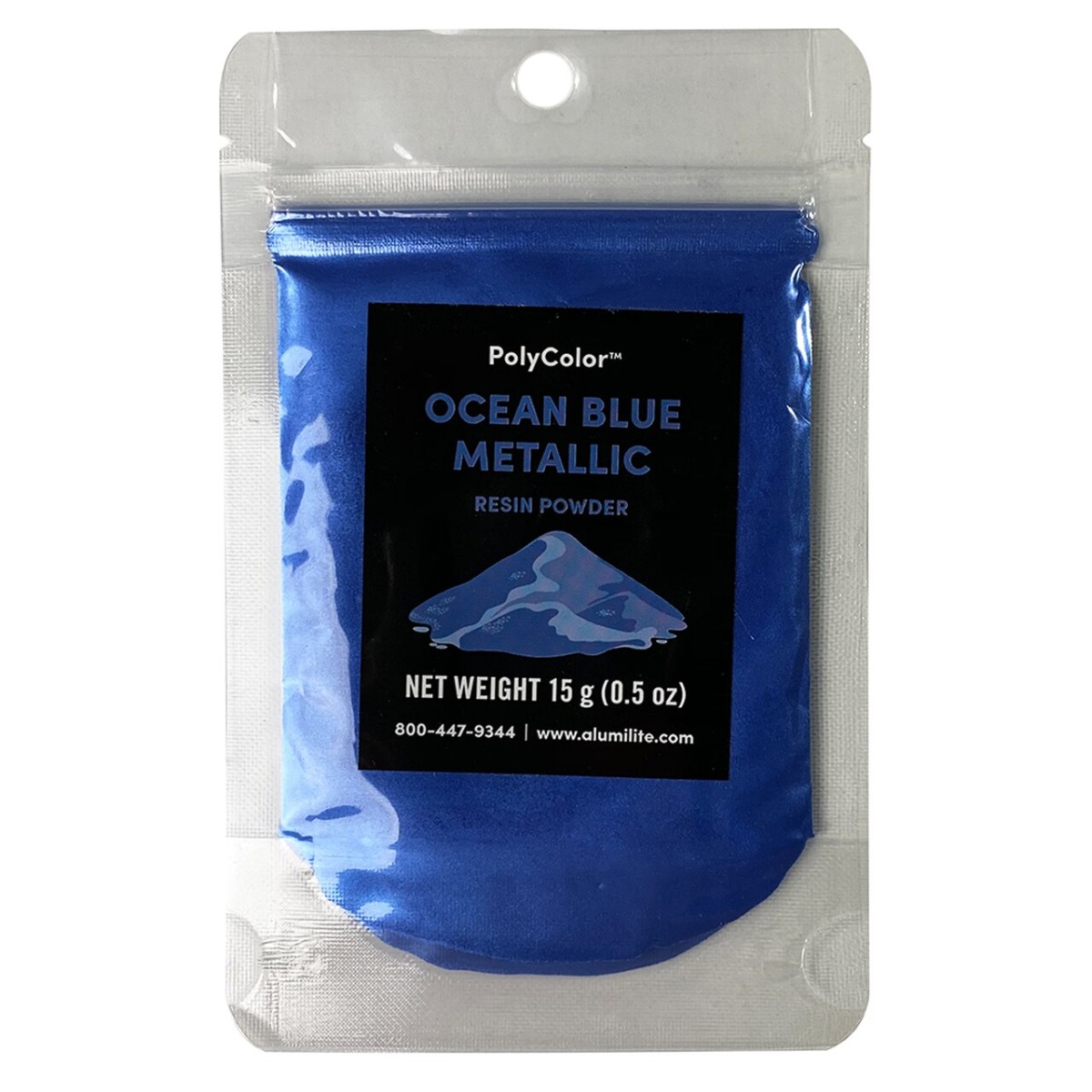 Alumidust Metallic Powder - Ocean Blue - 15g
