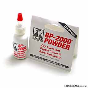 Sentry Solutions - BP2000 Powder dry lubrication for firearms knifemaking