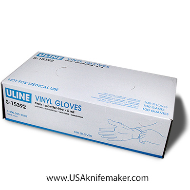 Vinyl Gloves- Clear- 100 count