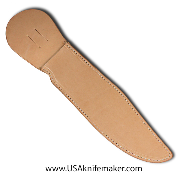 Sheath 206 4 Inch Blade Straight Knife with leather Construction