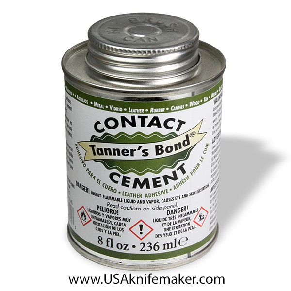 Tanners Bond Craftsman Contact Cement 8 oz. Original 2525-01