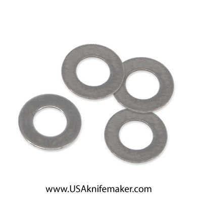 Stainless Steel Washer - Pair - .0118" thick x .205" ID & .355" OD