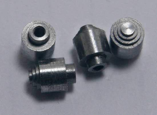 Thumb Stud 4 Step Ring SS with (1) 1-72 x 1/4 FH Screw