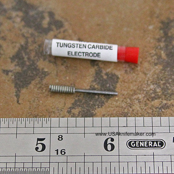 Tungsten Electrode 1/16" for Tung Carb by BEBE (spare element)