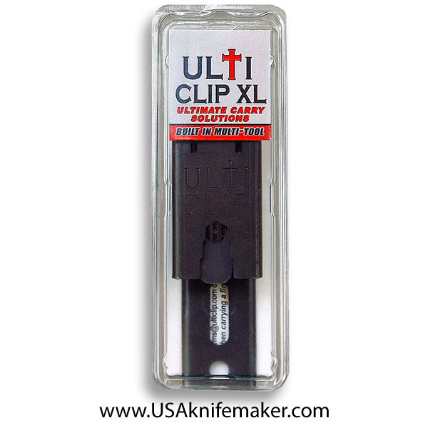 ULTICLIP XL Holster Clip for Belt Carry - KnifeCenter - 221-DUCXLX