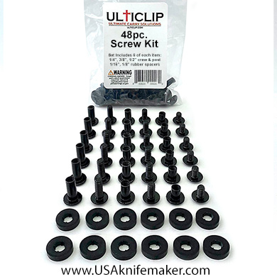 Ulticlip 48 Piece Screw Kit Ulticlip